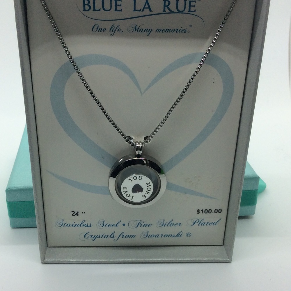 BLUE LA RUE Locket Pendant - Picture 2 of 5